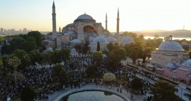 U Aja Sofiji klanjan prvi bajram-namaz nakon 87 godina