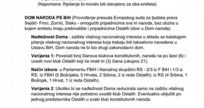 Izetbegović predsjednicima svih parlamentarnih stranaka poslao prijedlog SDA, evo o čemu se radi