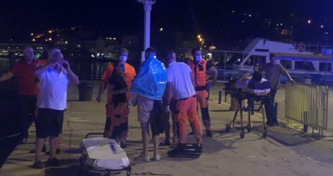 Velika pomorska nesreća kod Splita: U sudaru dva broda povrijeđeno devet osoba, jedna teže