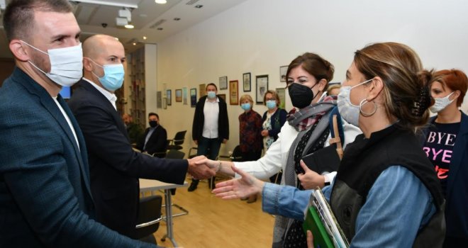 Prvi zvanični radni sastanak povodom realizacije projekta Općine Novo Sarajevo, Sportsko – rekreacione zone Park-šume Hum