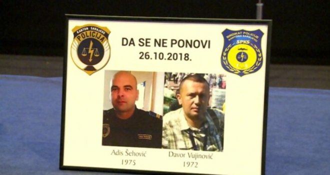 Izricanje presude za ubistvo sarajevskih policajaca 27. decembra