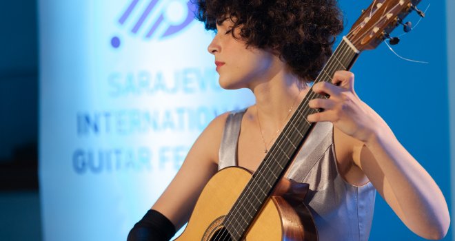 Nastupom italijanske gitarističke zvijezde Cristine Galietto počeo Sarajevo International Guitar Festival