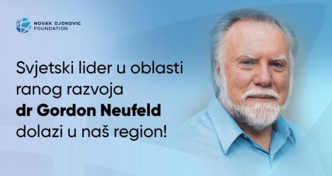 Fondacija Novak Đoković otkazala predavanje dr Gordona Neufelda u Sarajevu