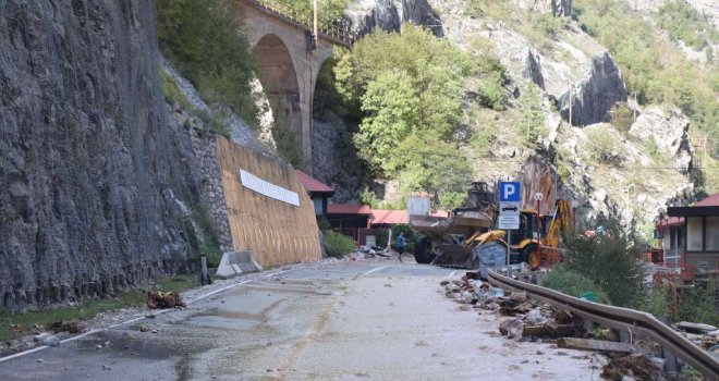 Saobraćaj na dionici Mostar - Jablanica u utorak će biti otvoren za one koji idu na dženazu stradalima u poplavama