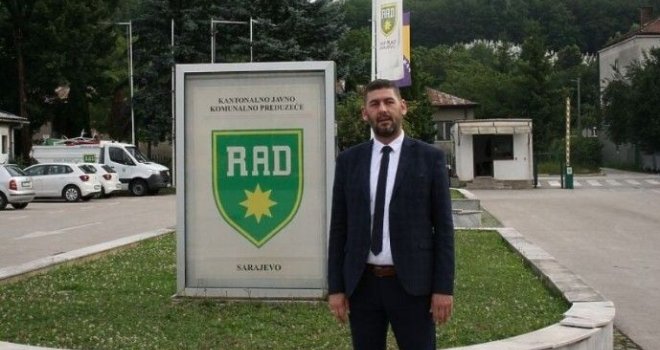 Nijaz Salamović razriješen s funkcije direktora KJKP Rad, evo ko dolazi na njegovo mjesto