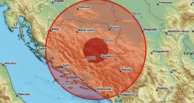 Zemljotres pogodio Zenicu i Kakanj: 'Mačke i ptice su se uznemirile...'
