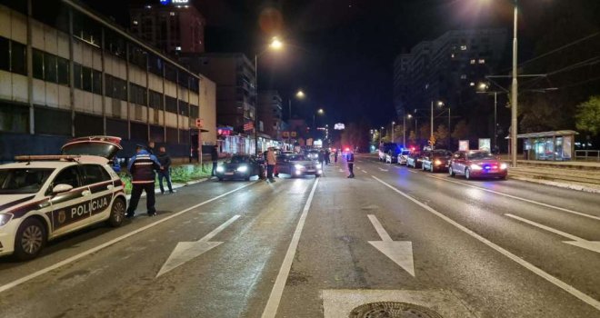 Akcija 'Lijevak' MUP-a KS: U Novom Sarajevu kontrolisano 98 vozila i vozača