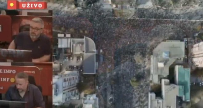 Pogledajte kako je urednik Informera demantovao samog sebe u programu uživo: 'Ne, ne taj snimak...'