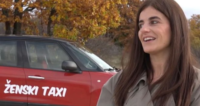 Meliha iz Novog Pazara osmislila jedinstven taksi na svijetu: Muškarcima ulaz zabranjen