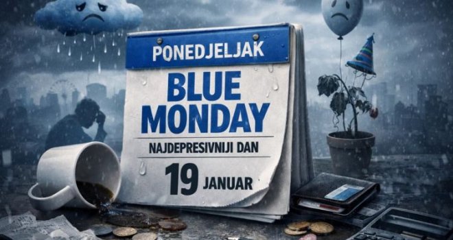 Sutra je Blue Monday, jeste li spremni? Ovaj teški januar ima još belaja za ponuditi...