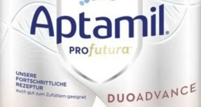 Ponovo opoziv hrane za dojenčad: Povlače se Aptamil Profutura pre i Pronutra 1