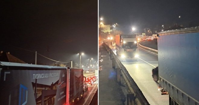 Teška nesreća kod Maglaja: Troje povrijeđeno, saobraćaj u potpunosti obustavljen