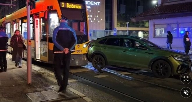 Šta se sinoć desilo kod mosta Careva Ćuprija u Sarajevu: Je li vozač tramvaja bio pod dejstvom narkotika? 