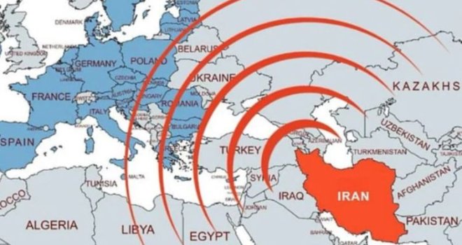 Izrael objavio mapu dometa iranskih raketa: BiH i Srbija su na udaru