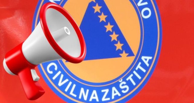 KUCZ KS uputila poziv na hitne preventivne mjere zbog jakog vjetra i padavina