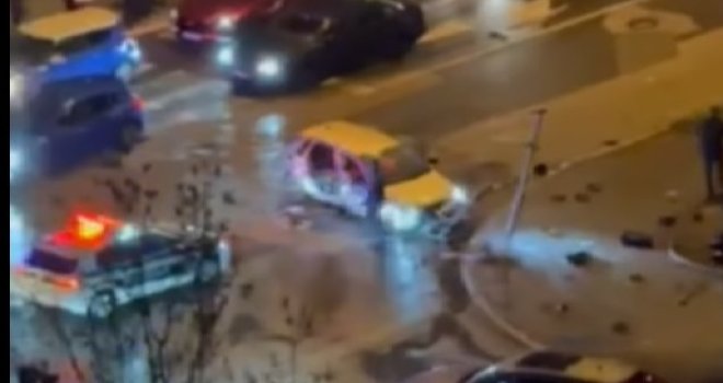 Saobraćajna nesreća na Alipašinom polju: Policija i hitna izašle na lice mjesta