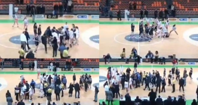 Incident zasjenio utakmicu: Sukob košarkašica Jumpera i Zenice prerastao u brutalnu tuču na terenu