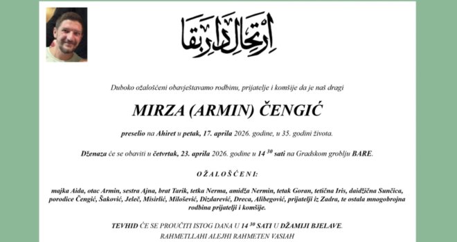Sarajlija (35) došao u hitnu zbog boli u ruci, umro 20 minuta nakon što su ga poslali kući: Pokrenuta istraga u Zadru