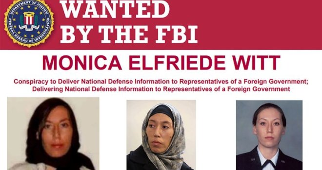 FBI nudi 200.000 dolara za informacije o bivšoj agentici optuženoj za špijunažu za Iran