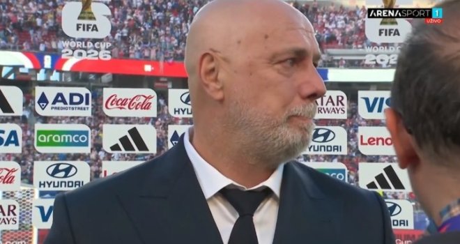 Sergej Barbarez na rubu suza: 'Kada izgubite, to je tako... Ovi momci zaslužuju kompliment, idemo dalje'