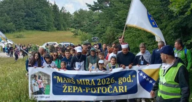 Više od 200 učesnika Marša mira Žepa-Srebrenica