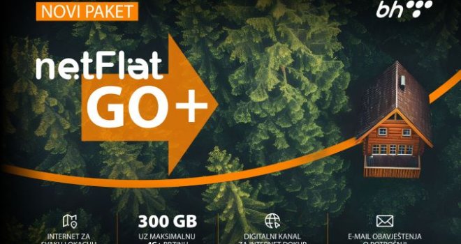 BH Telecom GO paketi: Internet, televizija i fiksni telefon na svim lokacijama širom Bosne i Hercegovine