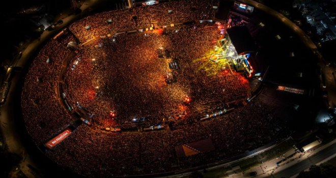 Tri koncerta Dine Merlina i 200.000 posjetilaca: Sarajevo pokazalo da može organizovati najveće događaje u regiji