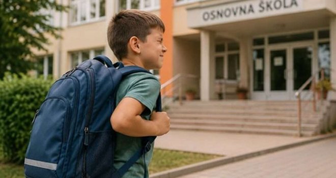 Težina školskog ruksaka ne bi trebala da iznosi više od 10 posto tjelesne težine djeteta