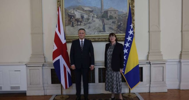 Nova britanska ambasadorica u Bosni i Hercegovini predala akreditive