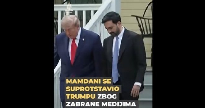 Mamdani se suprotstavio Trumpu: 'Ovdje ćemo imati sve predstavnike medija - bez obzira na mišljenje ili kritiku!'  
